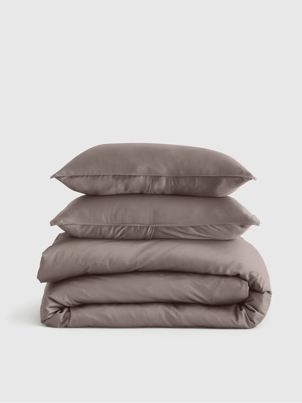 Quince Bamboo Duvet Cover Set King/Cal King Stone